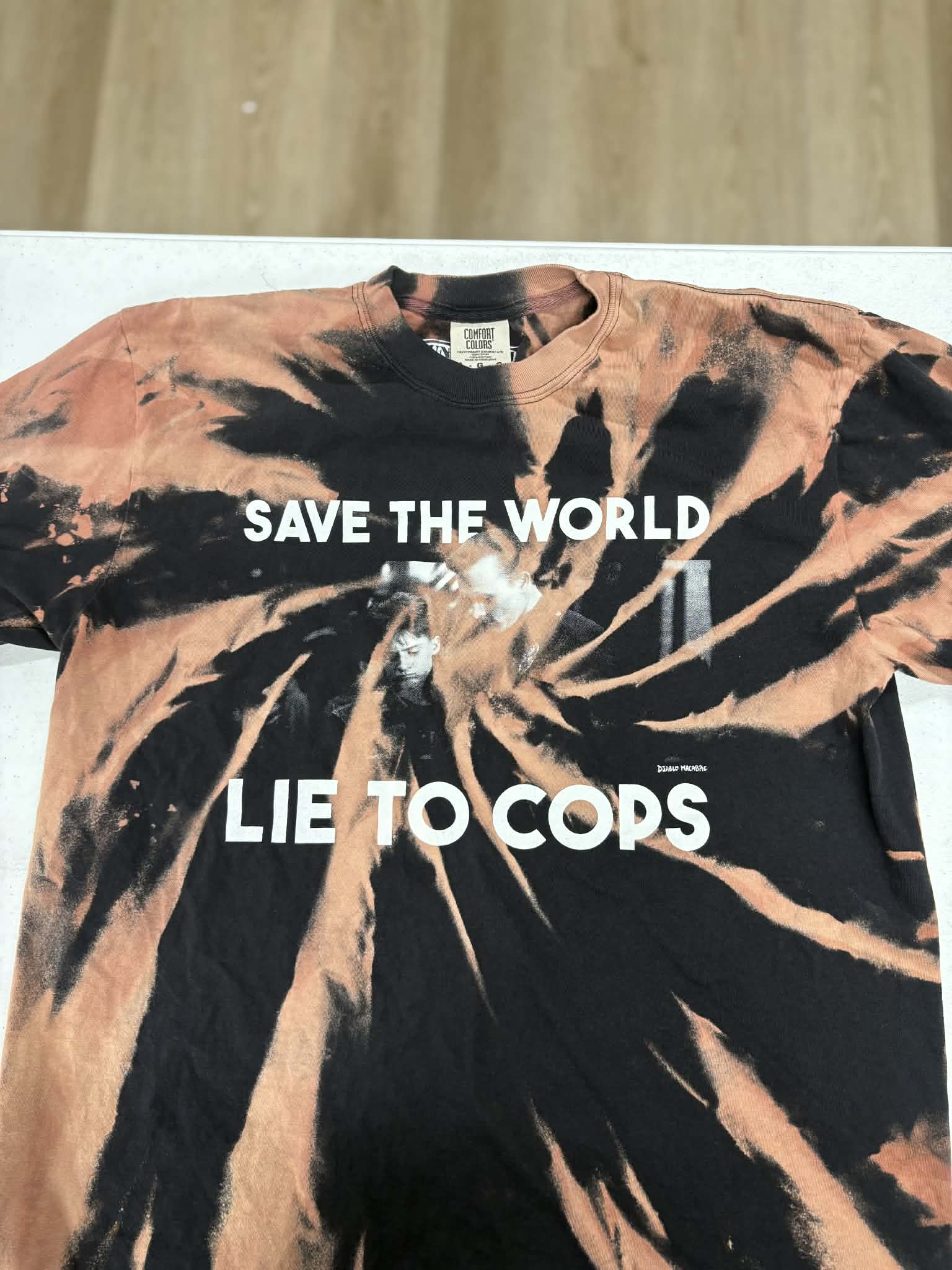 T2 - L - Discounted Bleached Shirt