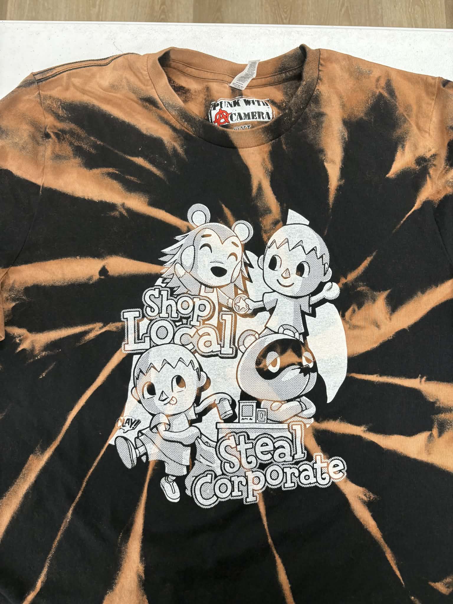 Shop Local Steal Corporate - 2XL - Discounted Bleached Shirt