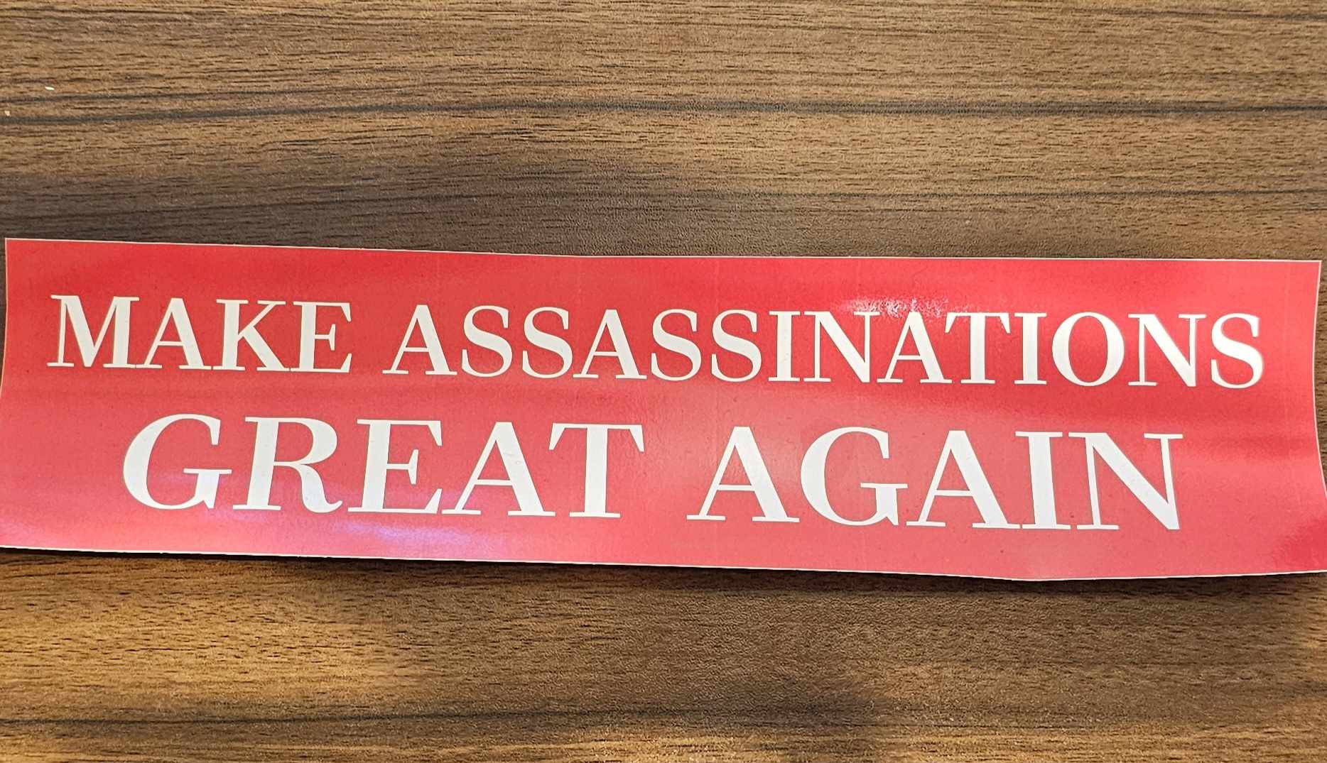 MAGA - Bumper Sticker (11.5X3)