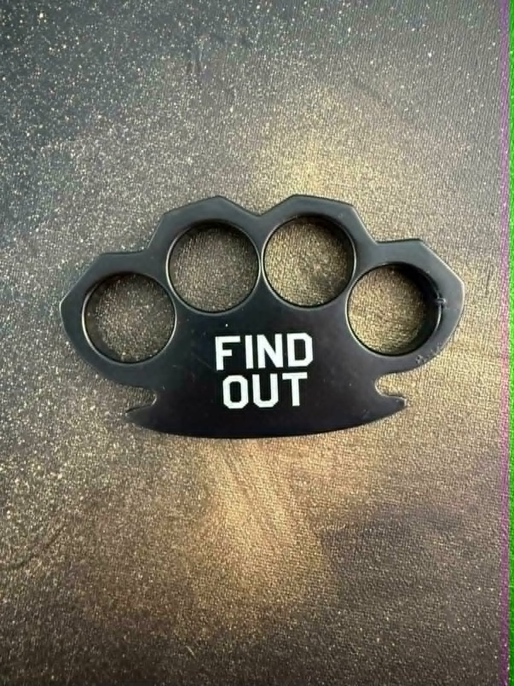 Fuck Around & Find Out - Engraved Paper Weight