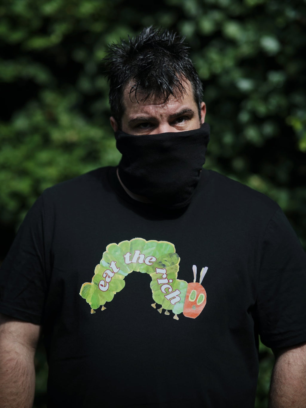 Eat The Rich Caterpillar - DTF Press NOT SCREEN PRINTED - 161.Clothing