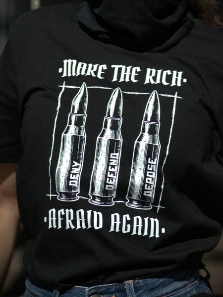 Make The Rich Afraid Again - Anti-Fascist Clothing
