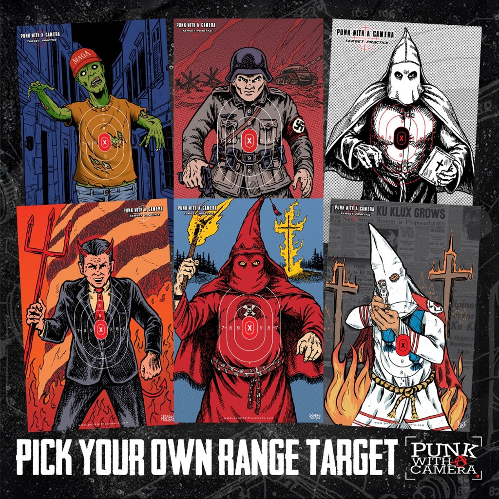 Random // Pick Your Own Gun Range Target (choose this option if you want to buy more than one design)