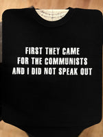 First They Came For The Communists And I Did Not Speak Out - Diablo Macabre