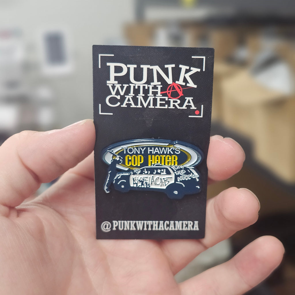 Tony Hawk's Cop Hater - Enamel Pin