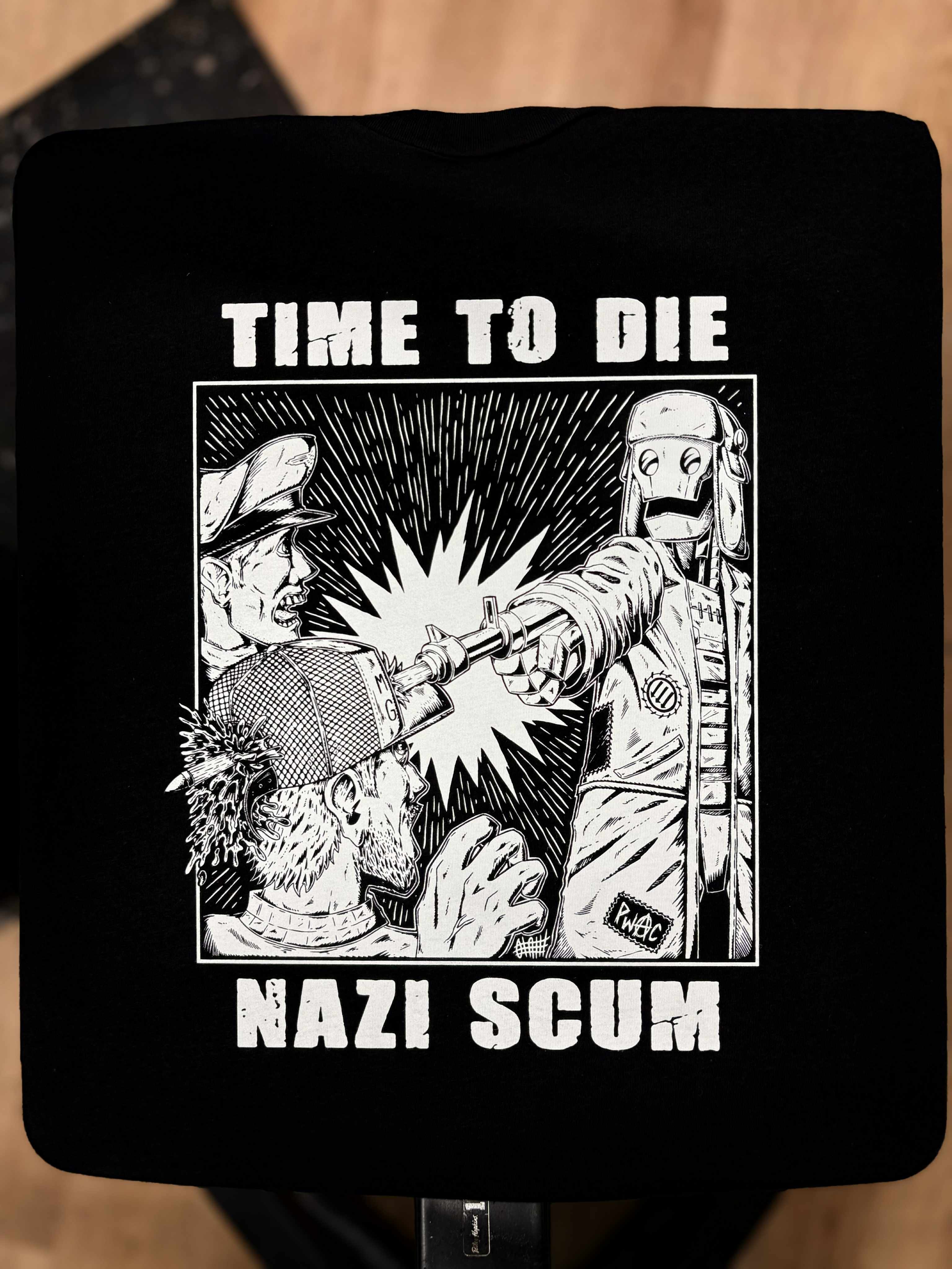 Time To Die Nazi Scum - Olafh Ace