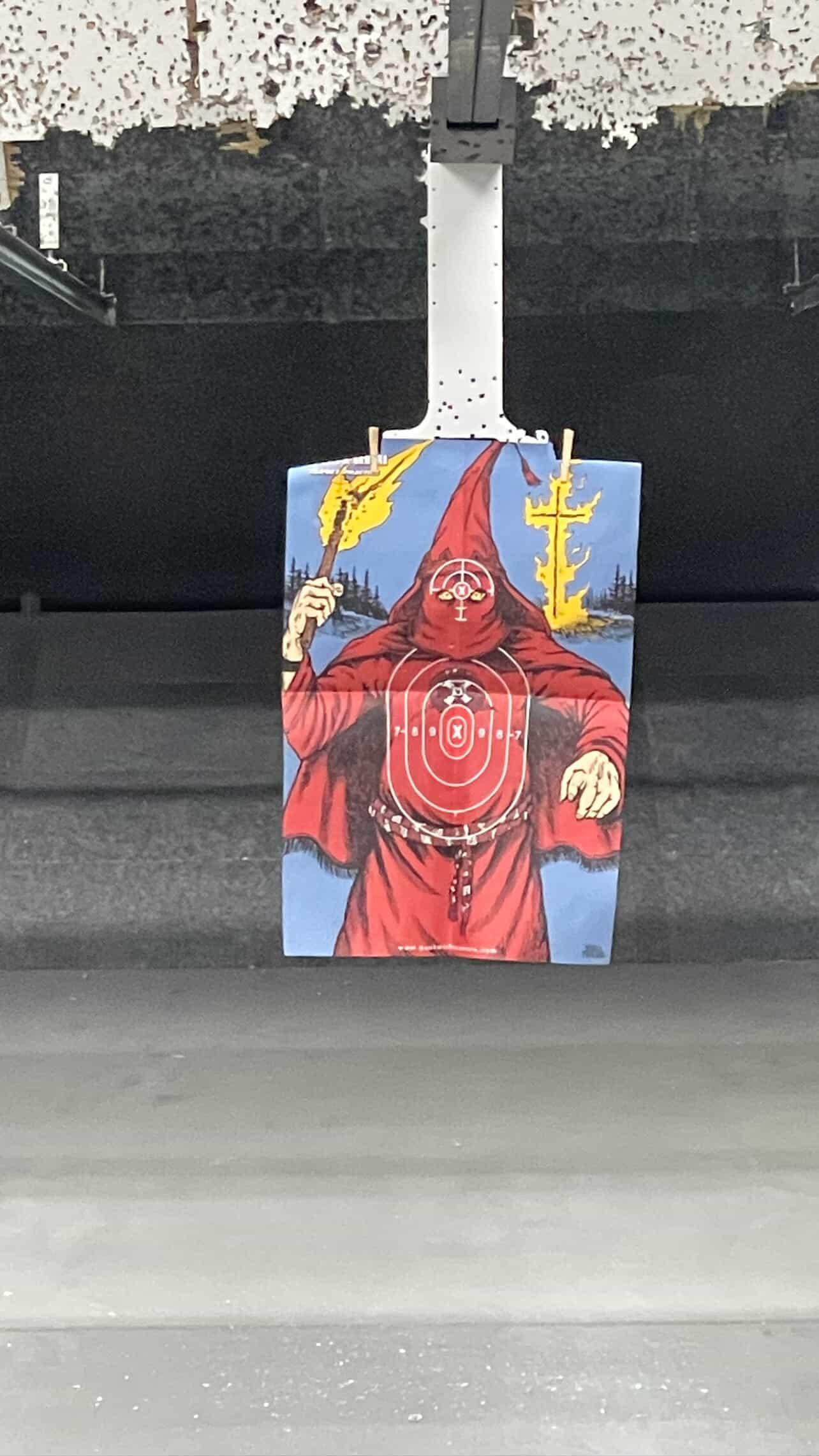 Grand Wizard Klansman Target Practice - Gun Range Target