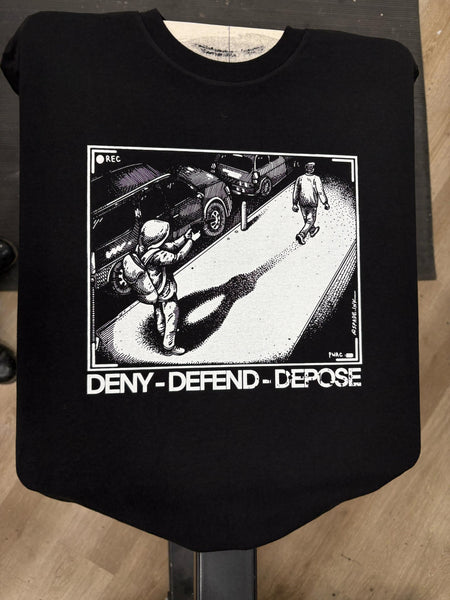 Deny Defend Depose - Spade.Ink
