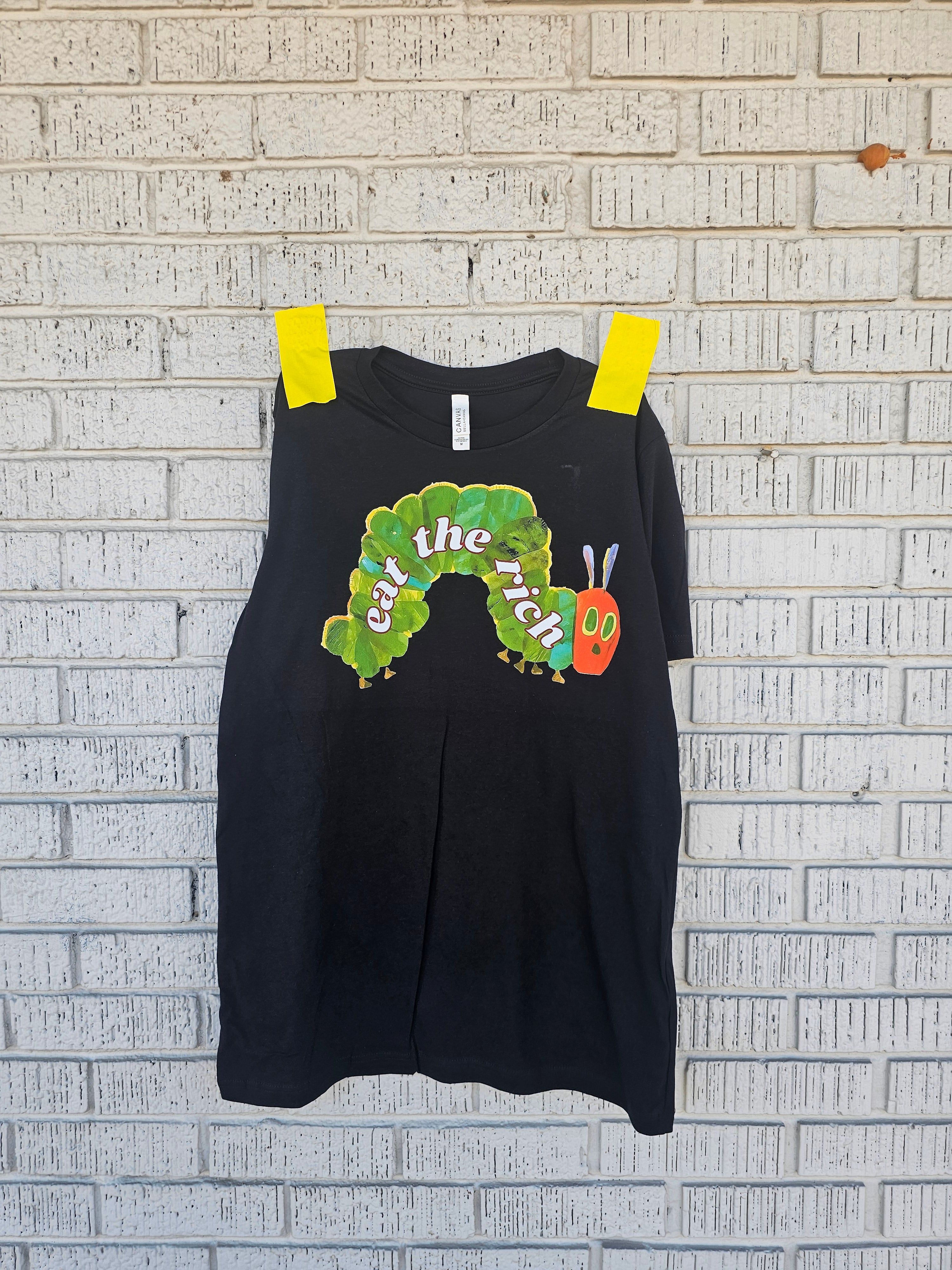 Eat The Rich Caterpillar - DTF Press NOT SCREEN PRINTED - 161.Clothing