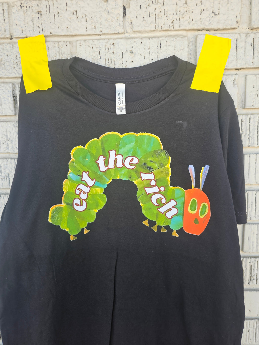 Eat The Rich Caterpillar - DTF Press NOT SCREEN PRINTED - 161.Clothing
