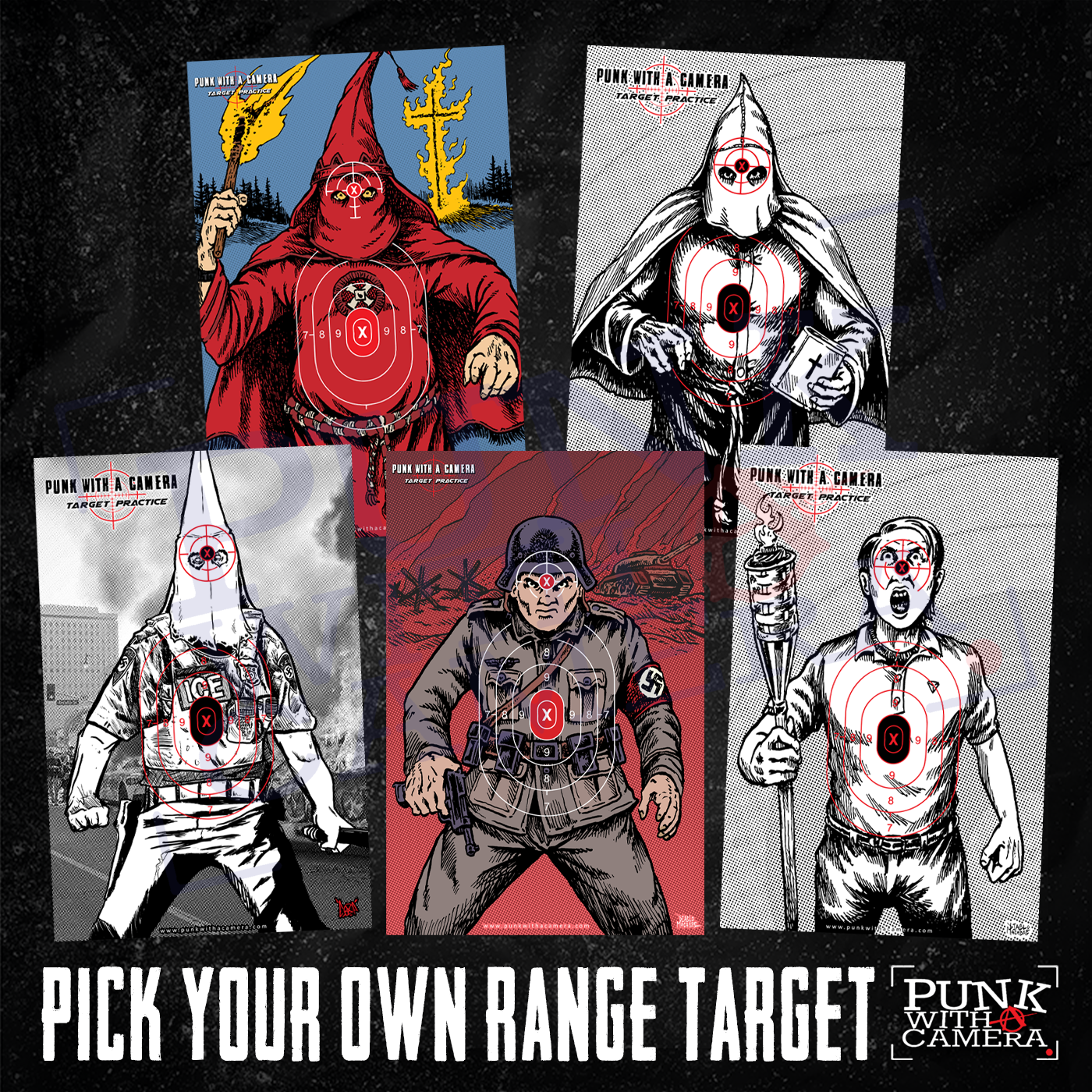 Random // Pick Your Own Gun Range Target