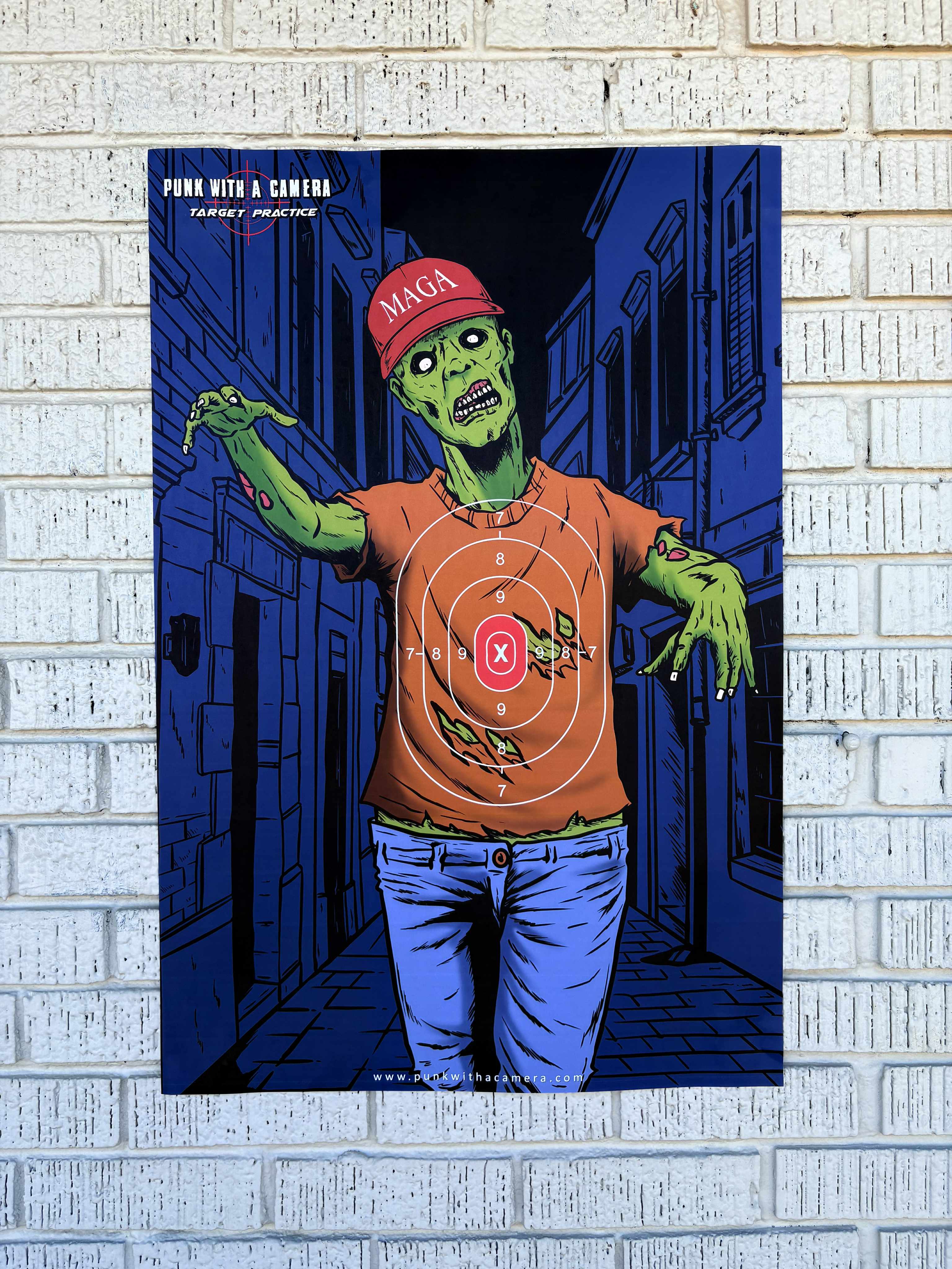 MAGA Zombie - Gun Range Target