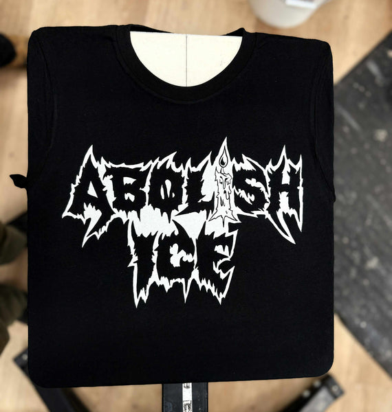 Abolish Ice Metal Font - Era Ov Failure