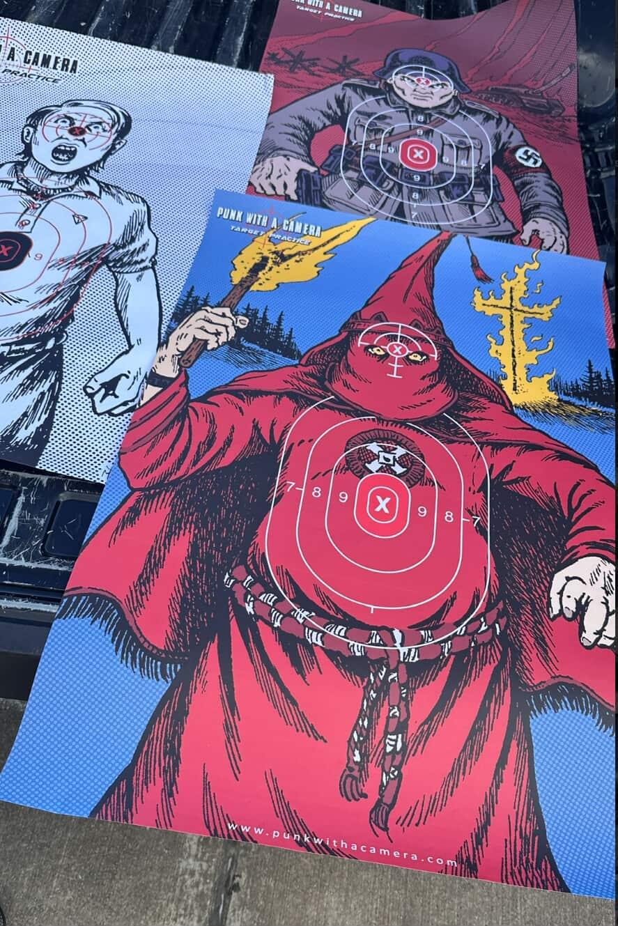 Grand Wizard Klansman Target Practice - Gun Range Target