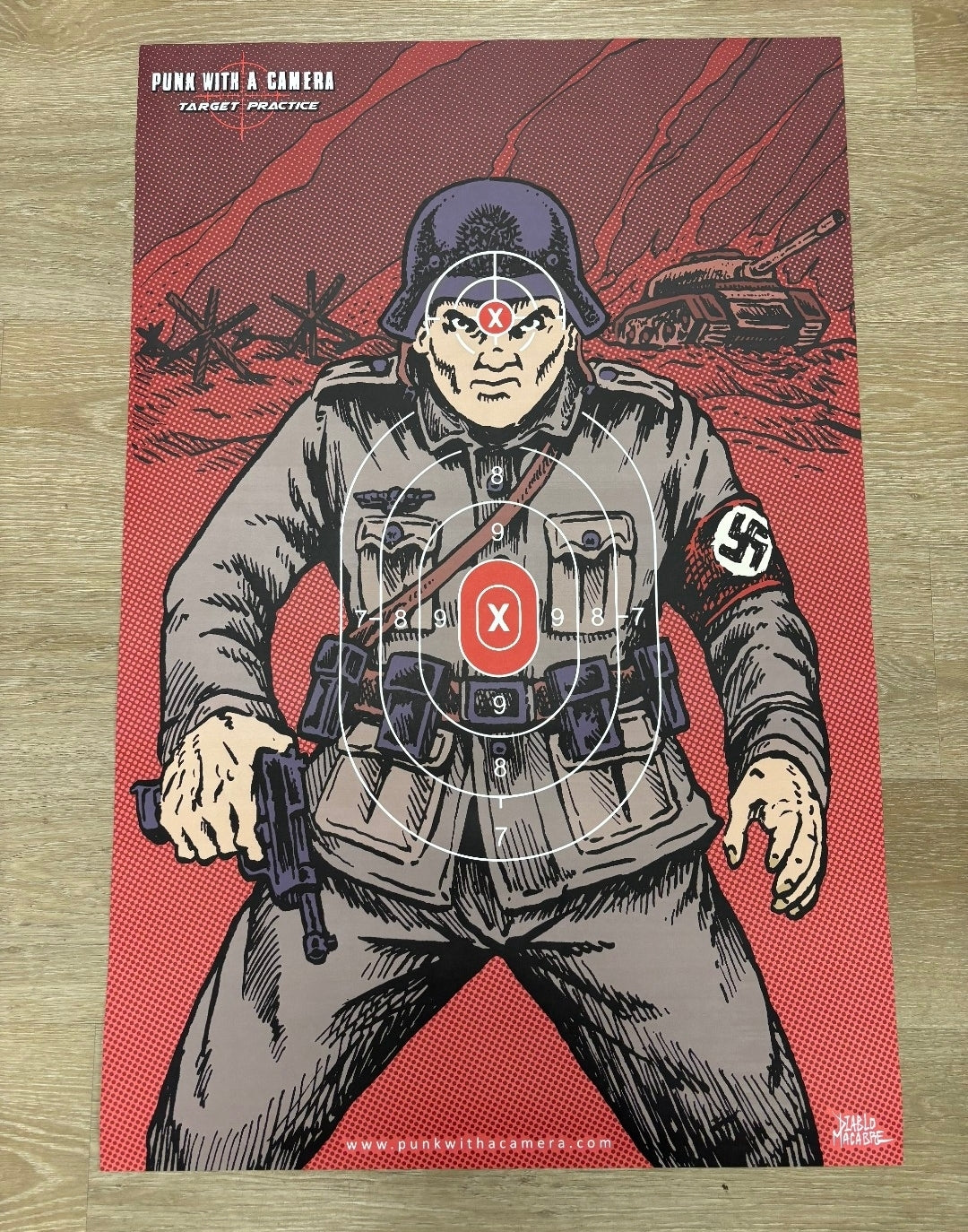 Random // Pick Your Own Gun Range Target