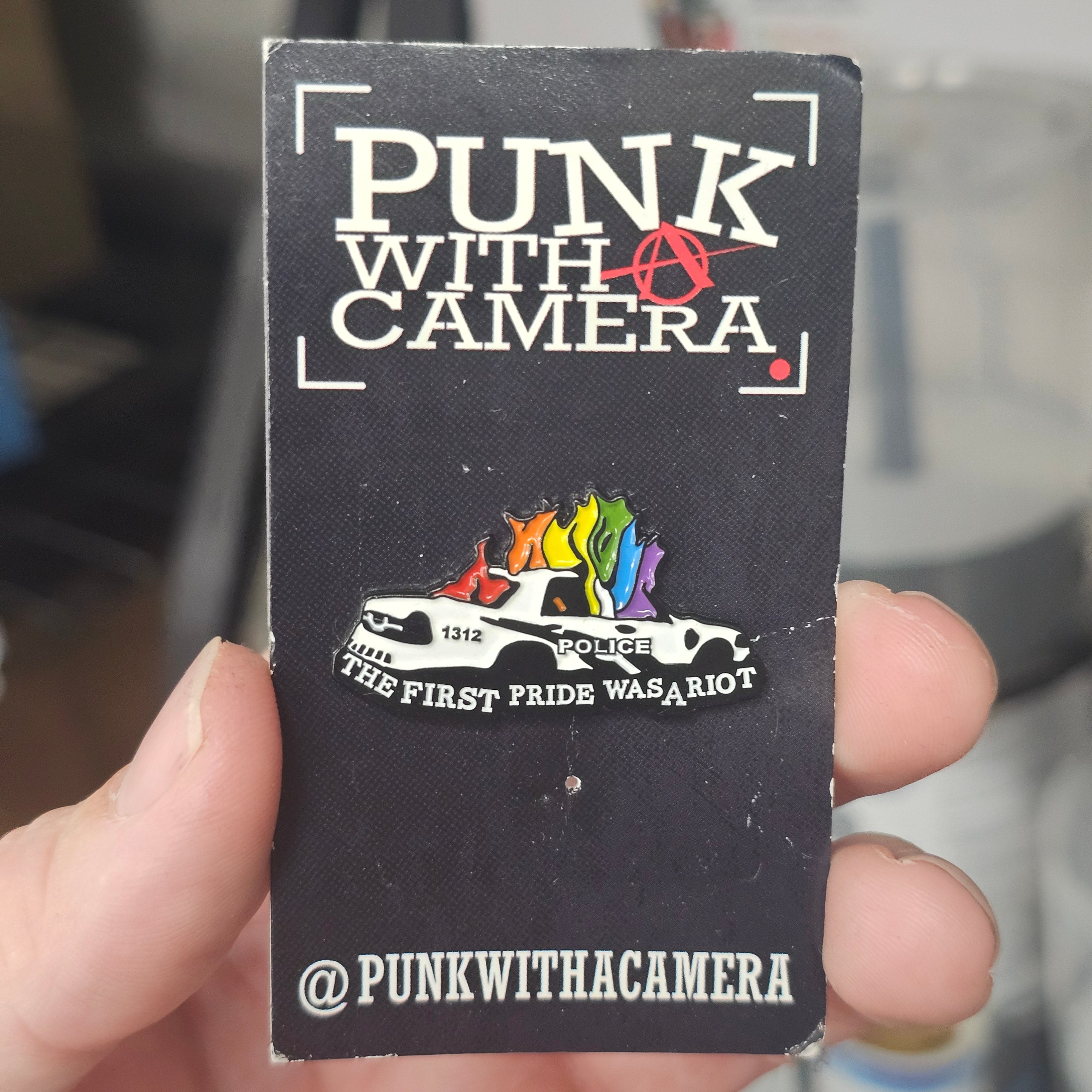 First Pride Was A Riot - Enamel Pin