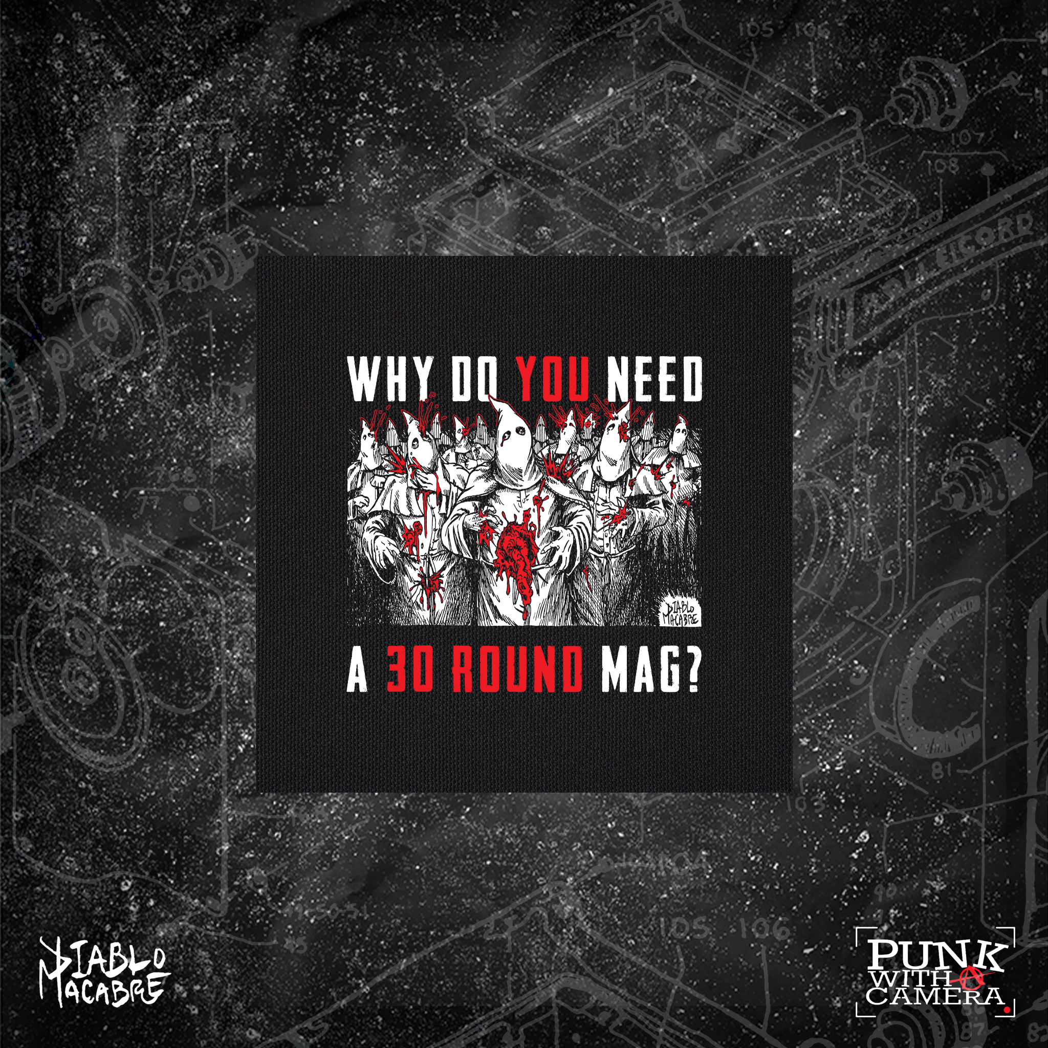 Why Do You Need A 30 Round Mag? - Backpatch