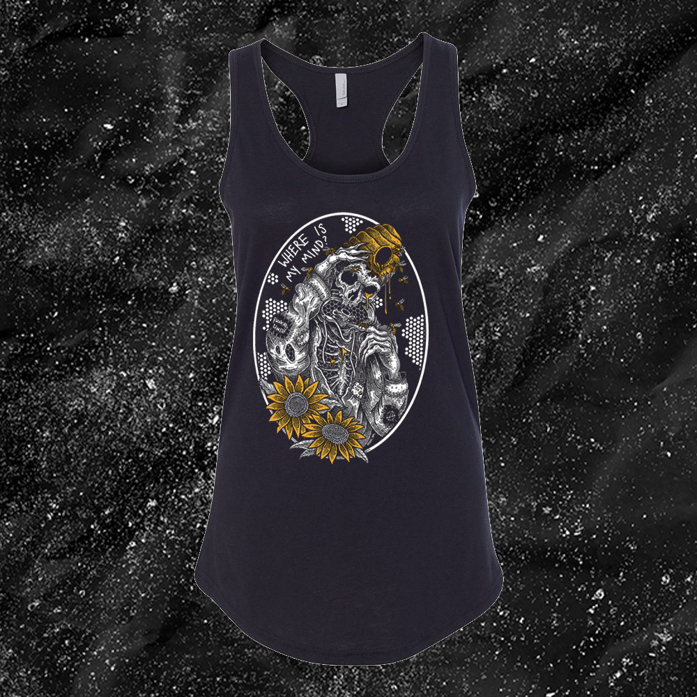 Where Is My Mind W/ Color - Spade.Ink