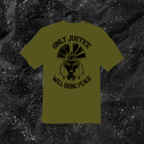 Kyoshi Only Justice Will Bring Peace - Color T-shirt