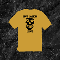 Live Laugh Love // Misfits Crimson Skull - Color T-shirt