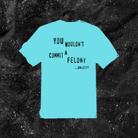 You Wouldn't Commit A Felony Unless... - Color T-shirt