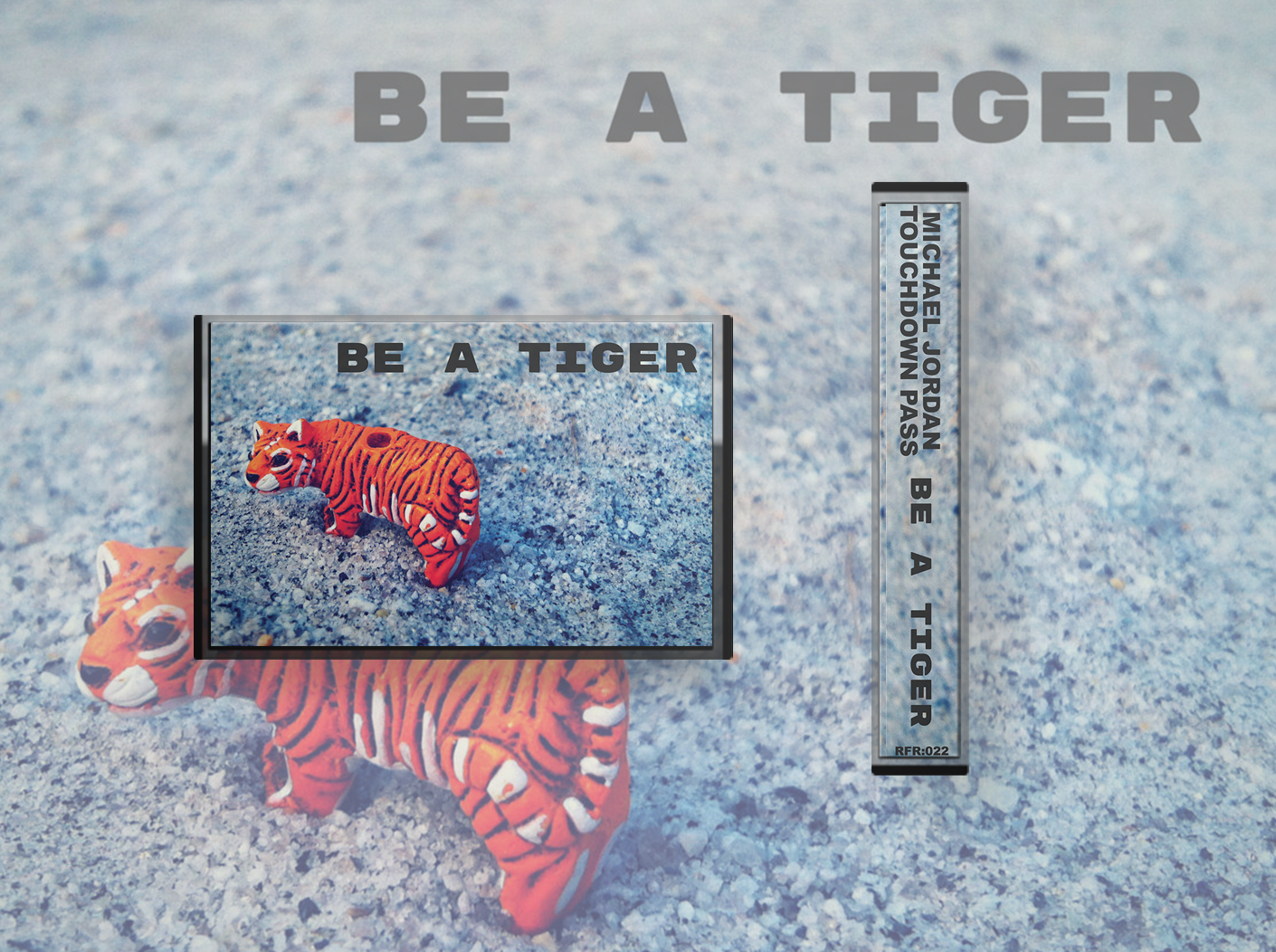 Michael Jordan Touchdown Pass - Be A Tiger - Cassette - First Press! RFR:022 Physical Media