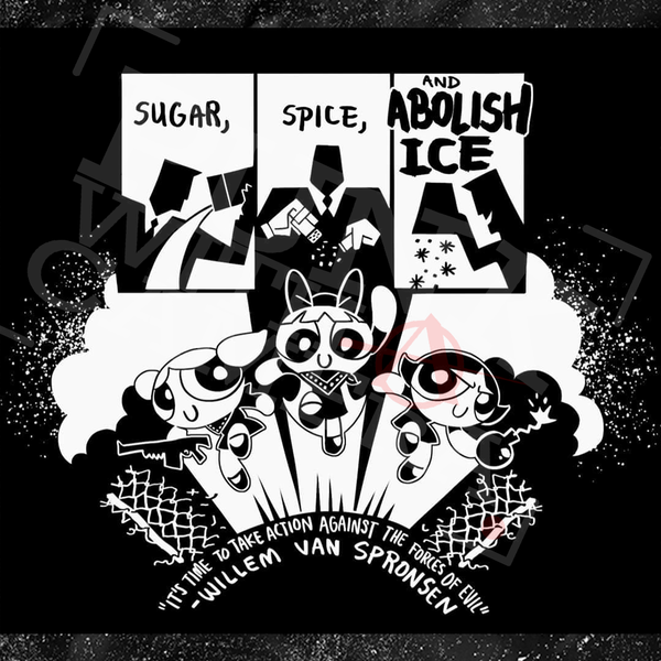 Sugar Spice & Abolish - Take Action Against The Forces Of Evil - Patch (4x4)