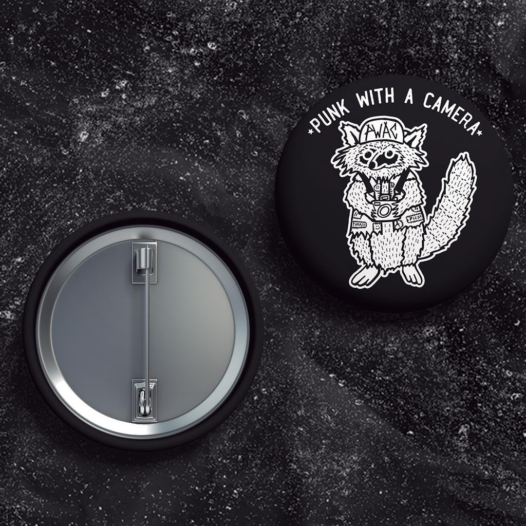 PWAC - Trash Panda - Buttons (1, 1.25 1.5, & 2.25 Inch)