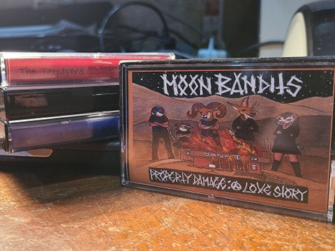 moon bandits - Property Damage: A Love Story - Cassette Physical Media