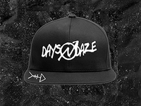 Fishbone & Text Logo - snapback - Days N Daze