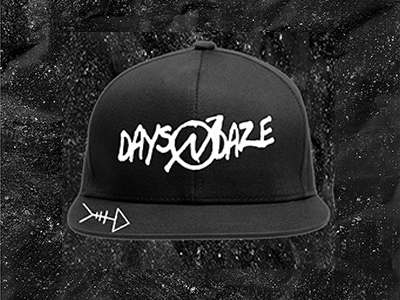 Fishbone & Text Logo - snapback - Days N Daze