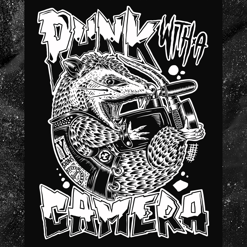 Punk With A Camera - Punk Rock Possum - Olafh Ace
