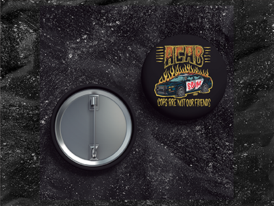 Cops Are Not Our Friend - Buttons (1, 1.25 1.5, & 2.25 Inch)