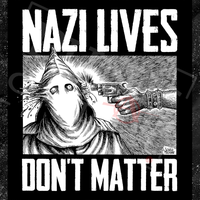 Nazi Lives Dont Matter - Gun - Patch (4x4)