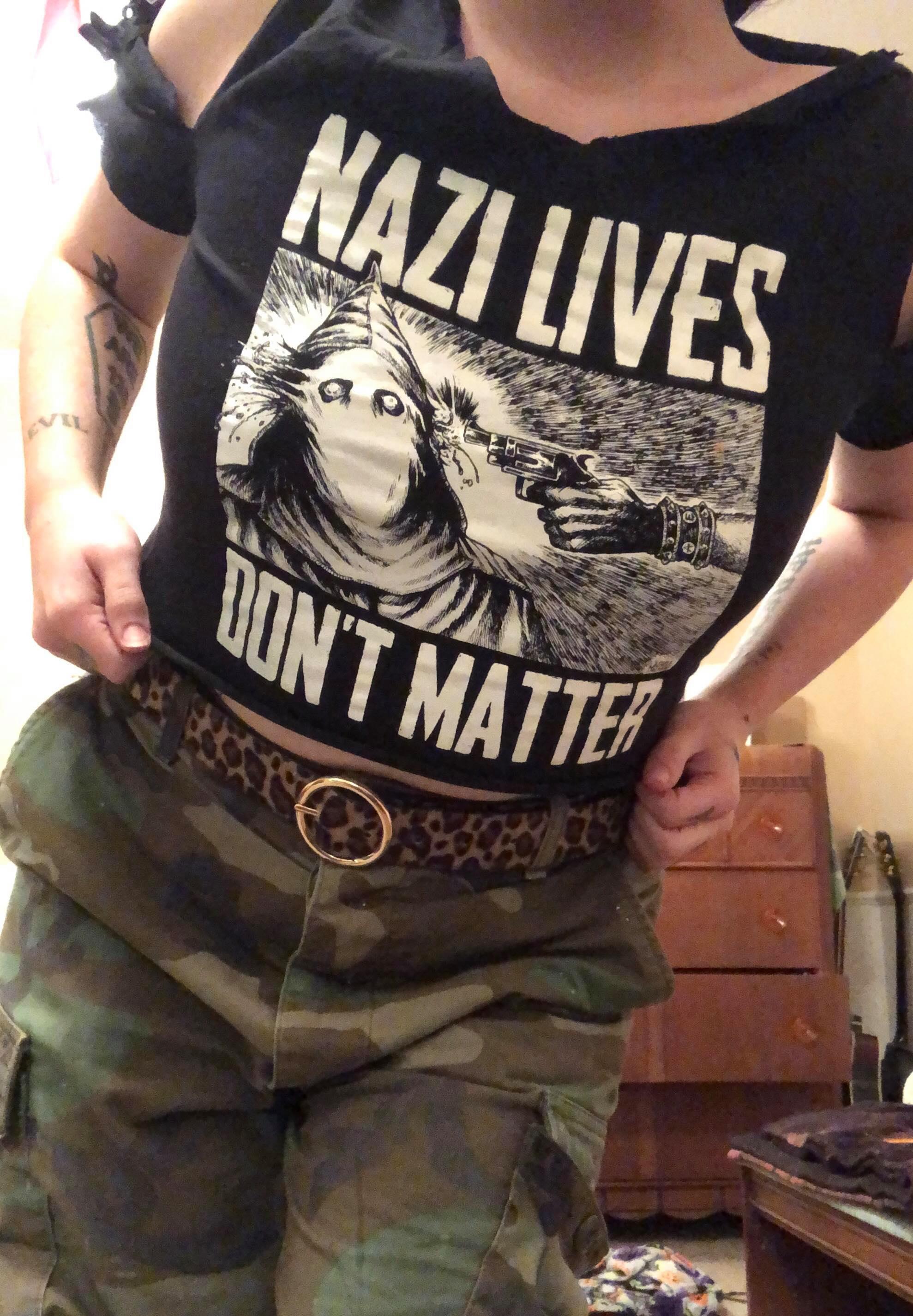 Nazi Lives Don't Matter - Gun - Diablo Macabre