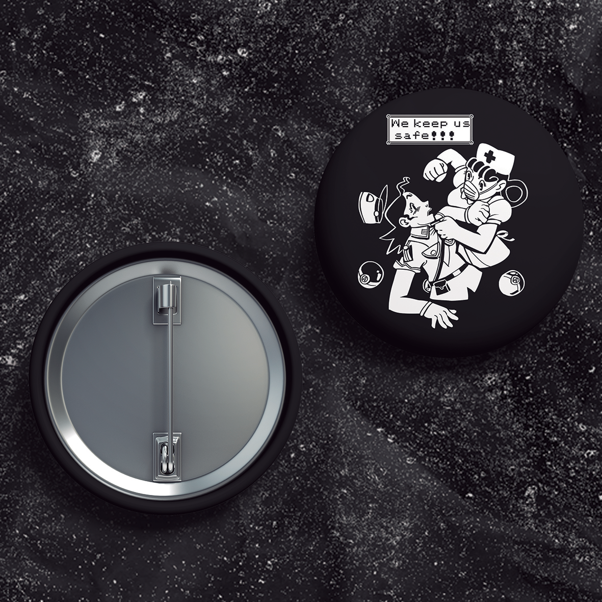 Joy Vs. Jenny ACAB - Buttons (1, 1.25 1.5, & 2.25 Inch)