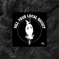Kill Your Local Racist - Head On A Pike - Backpatch