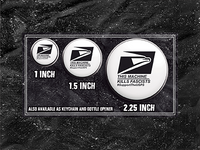 Nazi Lives Don't Matter - Gun - Buttons (1, 1.5, & 2.25 Inch)