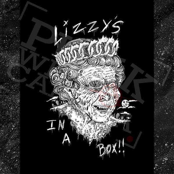 Lizzy's In A Box - Sticker (3X3)