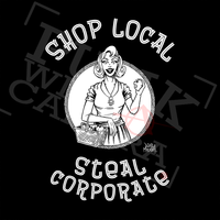 Shop Local Steal Corporate - Sticker (3X3)