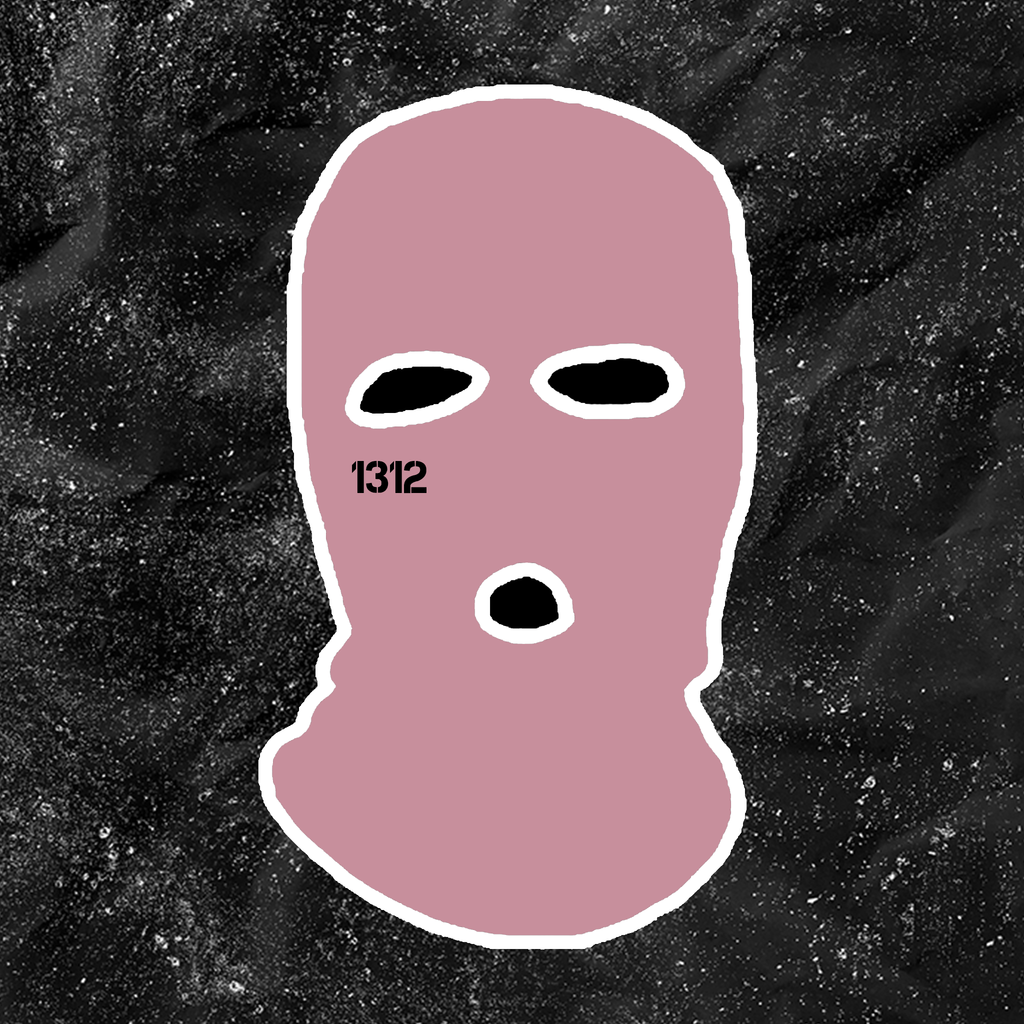 1312 - Embroidered Ski Mask