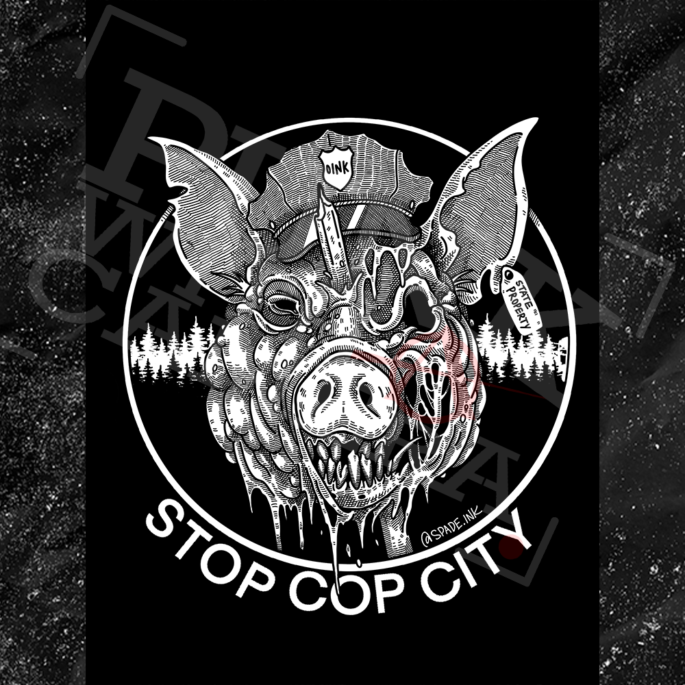 Stop Cop City - Spade.Ink - Mutual Aid