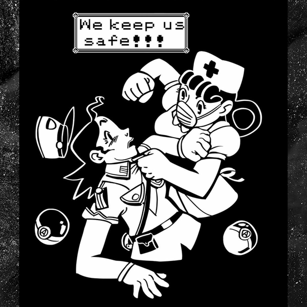 Joy Vs Jenny ACAB - We Keep Us Safe - Backpatch