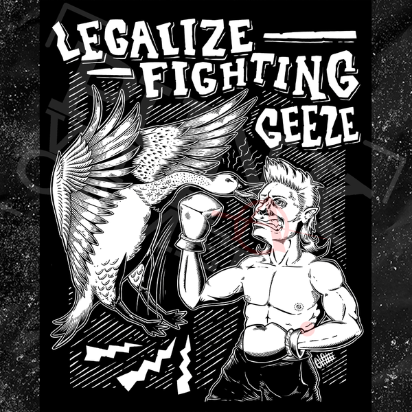 Legalize Fighting Geese - Lighter