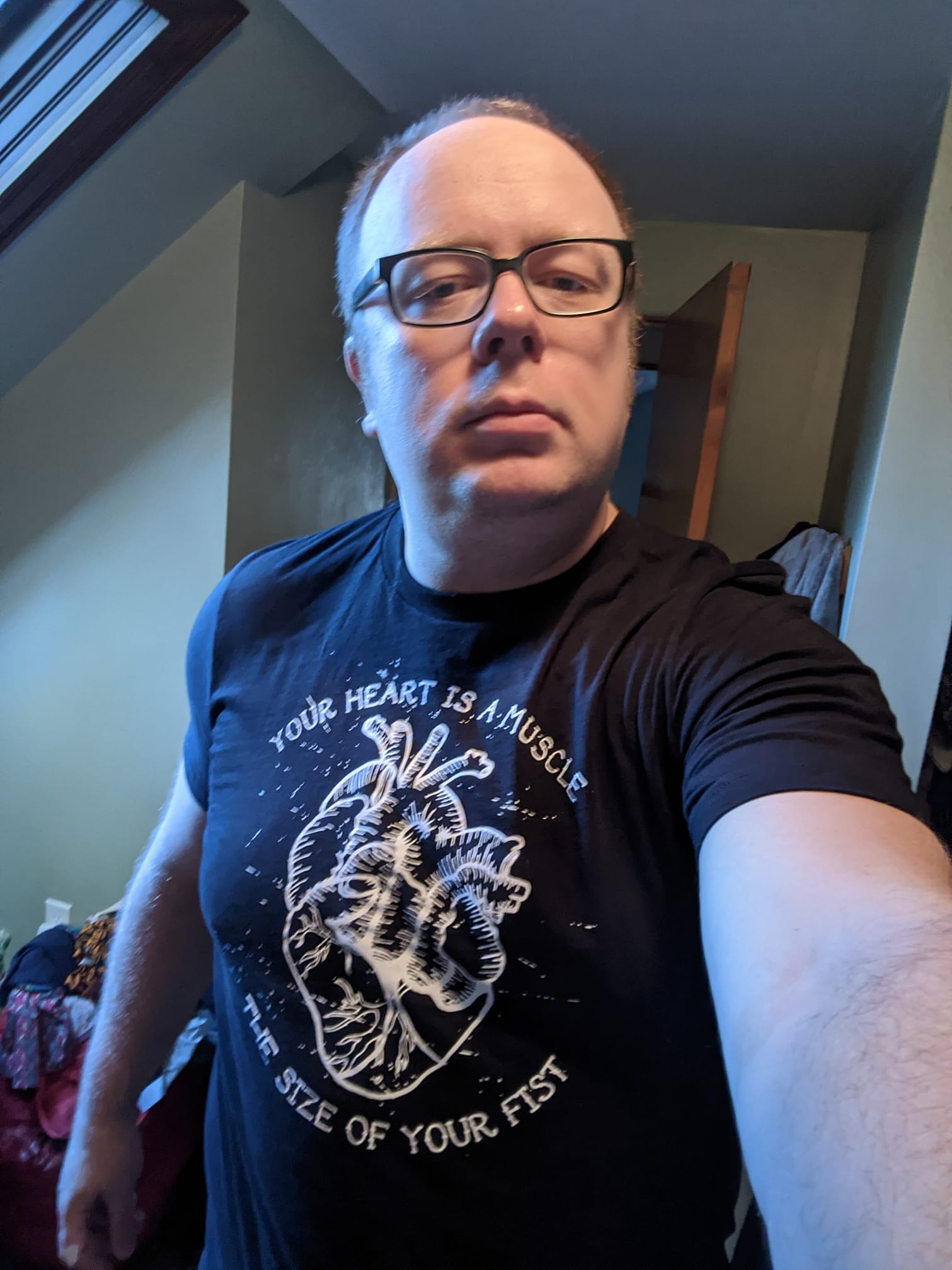 Your Heart Is A Muscle The Size Of Your Fist - George Grizzly