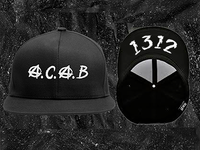 ACAB - Snapback With Under Brim Text HTV