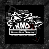 Code Name KommuNity Defense KND - Backpatch