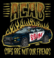 Cops Are Not Our Friends - Sticker (3X3)