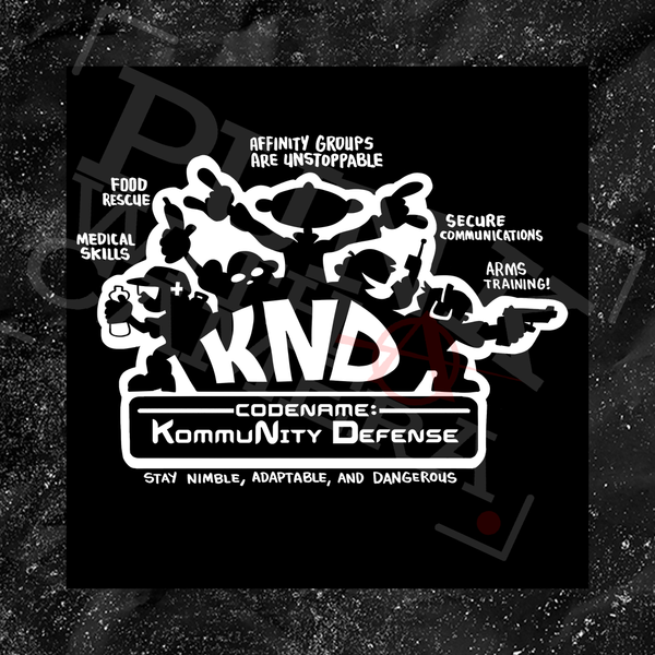 Code Name KommuNity Defense KND - Patch (4x4)