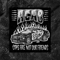 Cops Are Not Our Friends - Olafh Ace - Backpatch